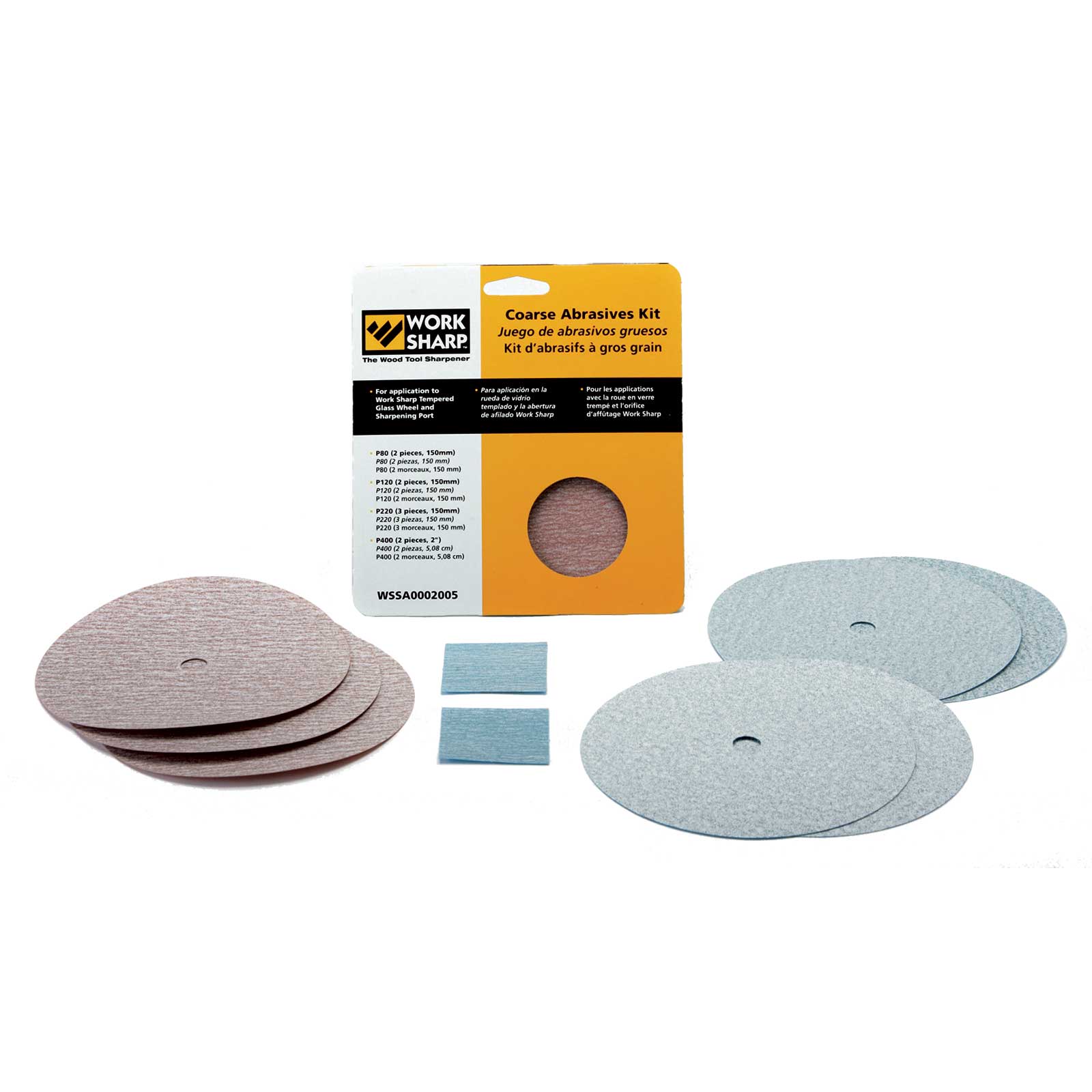 WS3000 / WS2000 - Coarse Abrasives Disc Kit-0