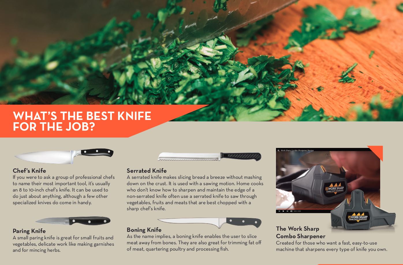 What’s The Best Knife For The Job?