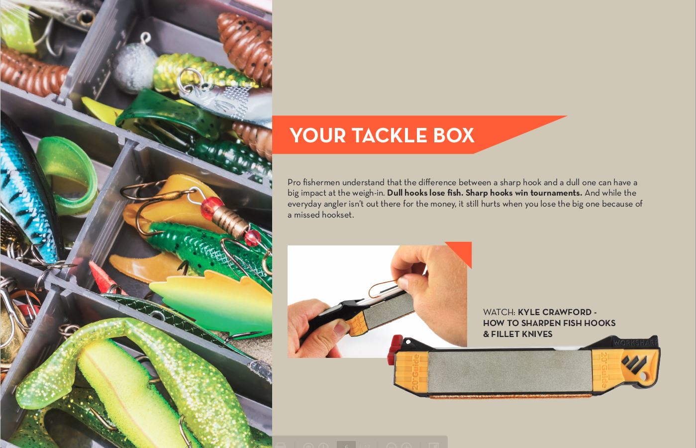 Sharpening From Your Tackle Box
