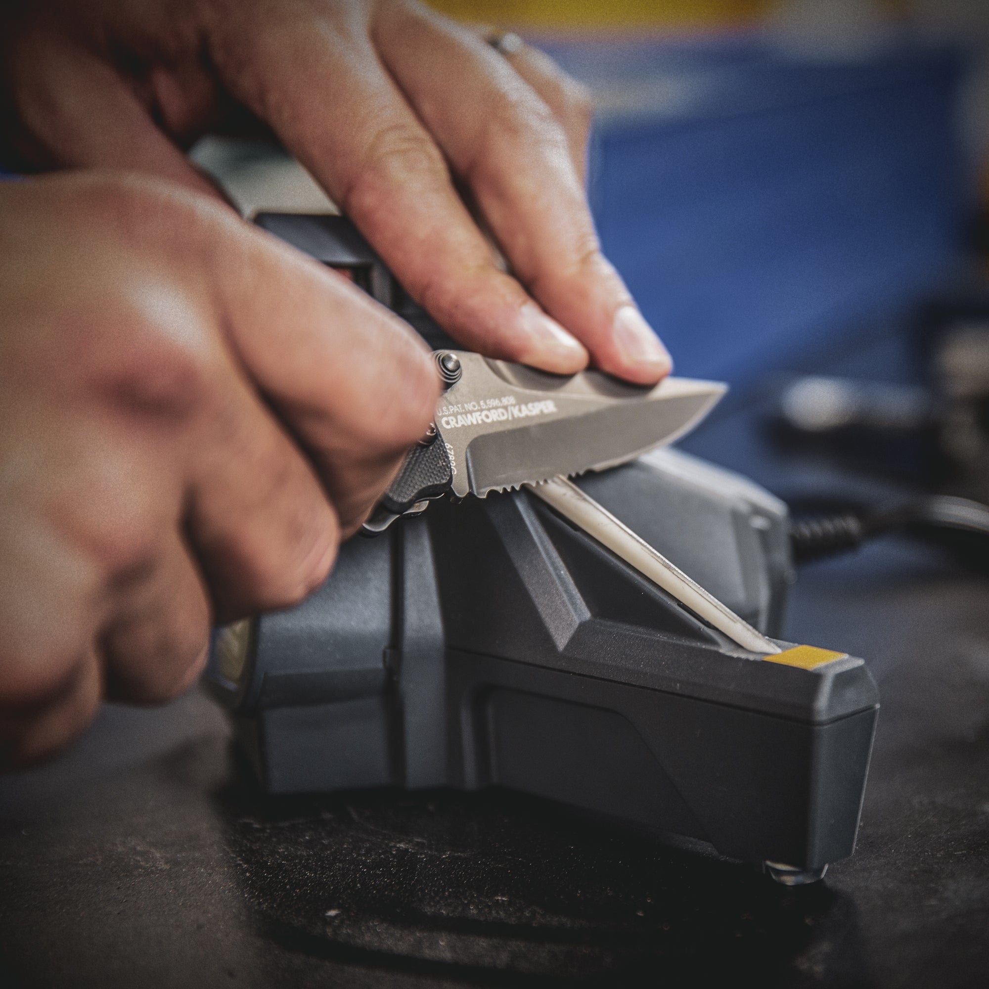 How to Sharpen a Serrated Knife - Work Sharp Sharpeners