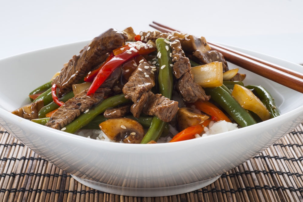Chinese-Inspired Instant Pot Beef & Green Bean Stir Fry Recipe