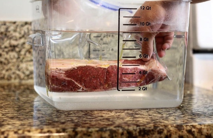 How to Perform the Displacement Method for Sous Vide