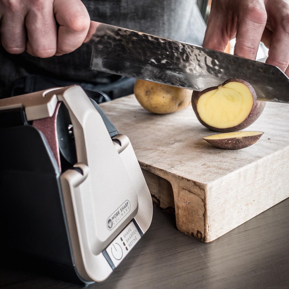InStash Calls the Work Sharp Culinary E5 Kitchen Knife Sharpener “A Smarter Way to Sharpen”