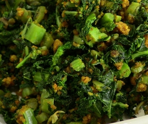 Recipe: North Indian Sauteed Kale and Spinach