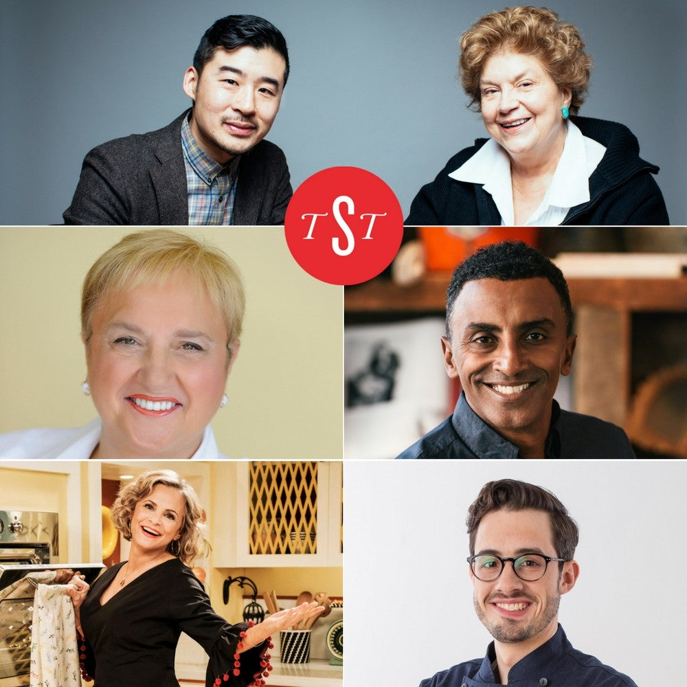 Work Sharp Culinary Celebrates Thanksgiving with Chefs/Restaurateurs Lidia Bastianich and Marcus Samuelsson, Comedian Amy Sedaris, and Dan Souza of America’s Test Kitchen.