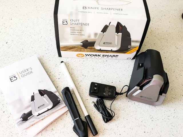 Work Sharp Culinary E3 Electric Sharpener Reviewed by Steamy Kitchen