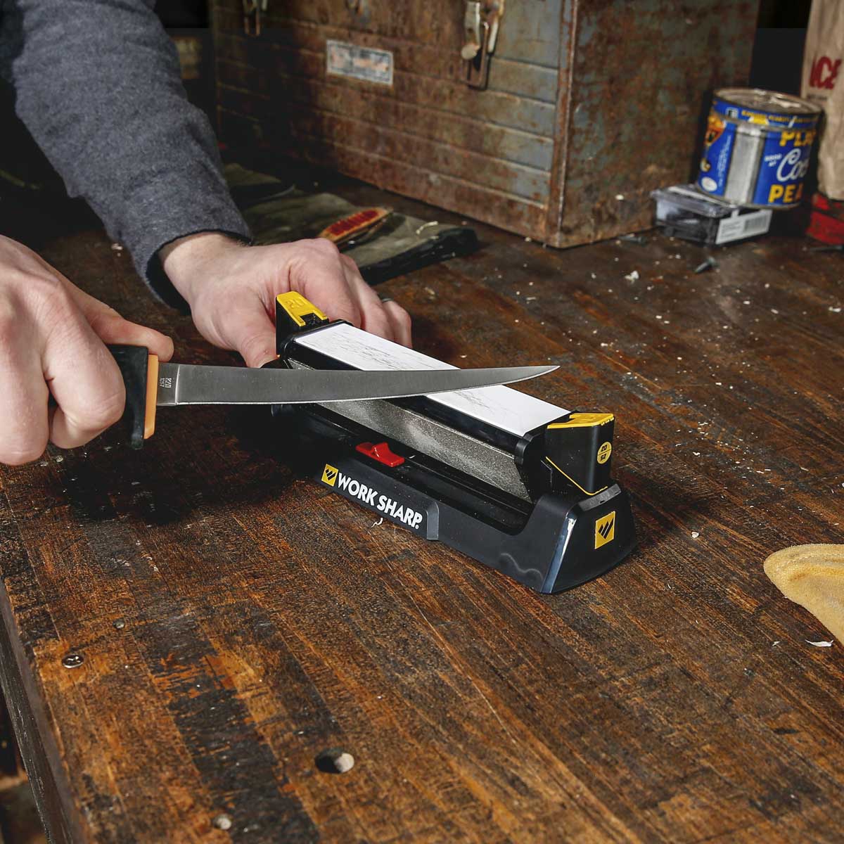 knife sharpening system 10 inch bench