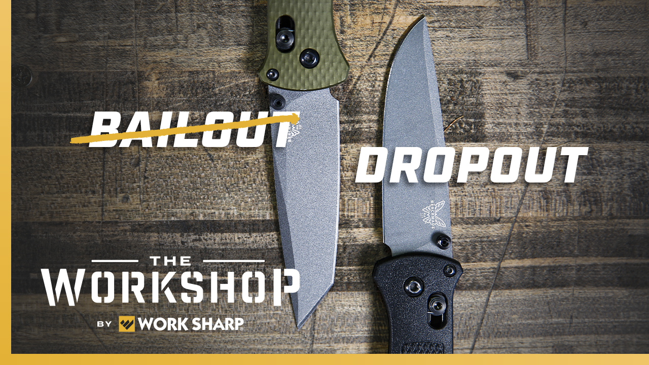 How to Re-Profile a Tanto Edge into a Drop Point