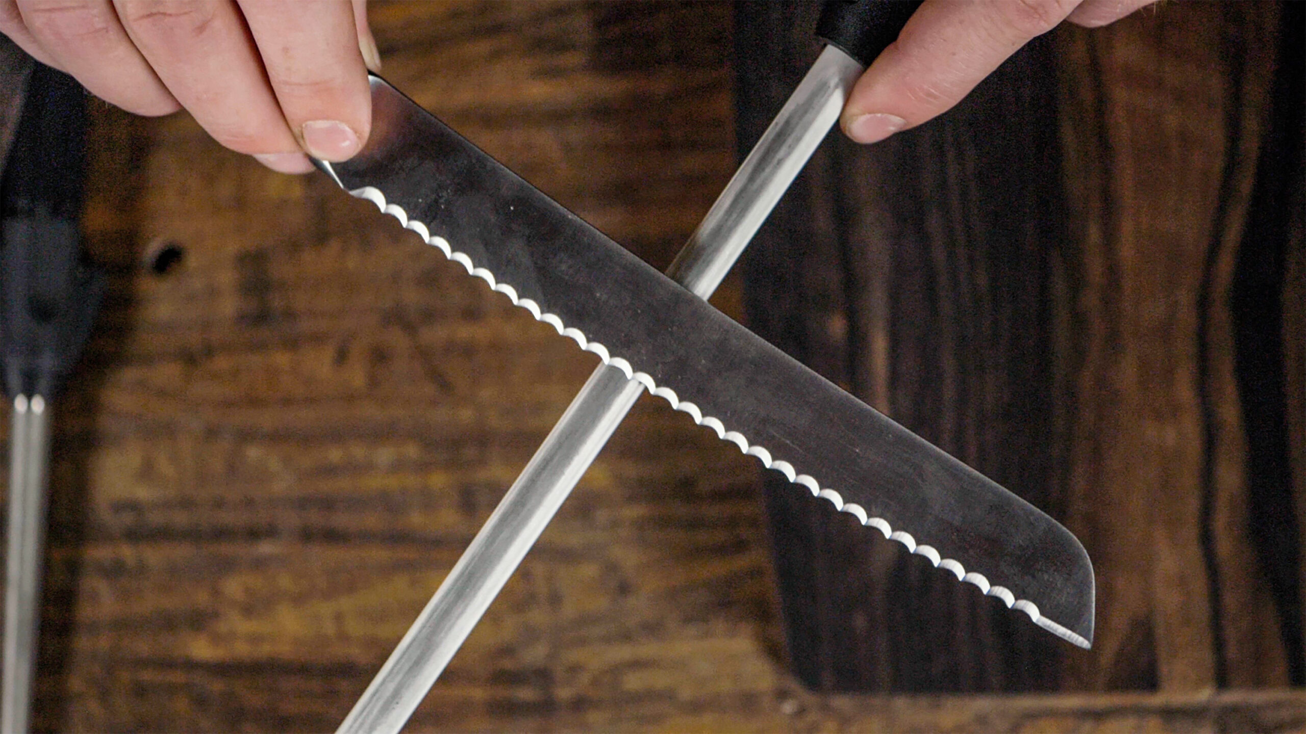 How to Sharpen a Serrated Bread Knife