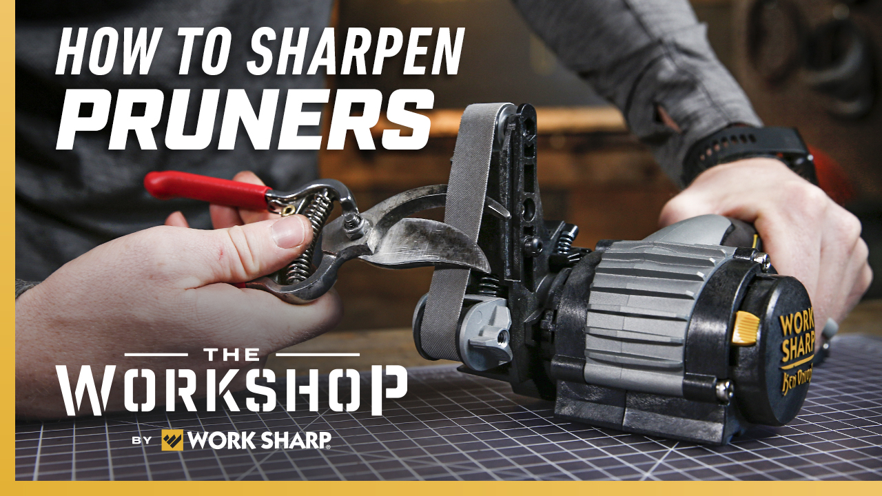 How to Sharpen Pruners or Bypass Sheers