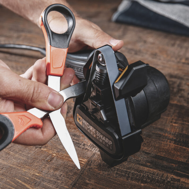 easy scissor sharpening at home