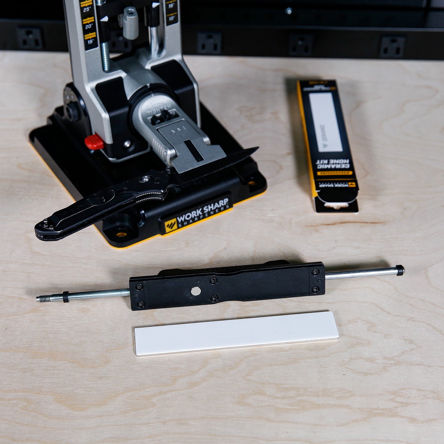  Work Sharp Professional Precision Adjust Ceramic Hone Kit :  Tools & Home Improvement