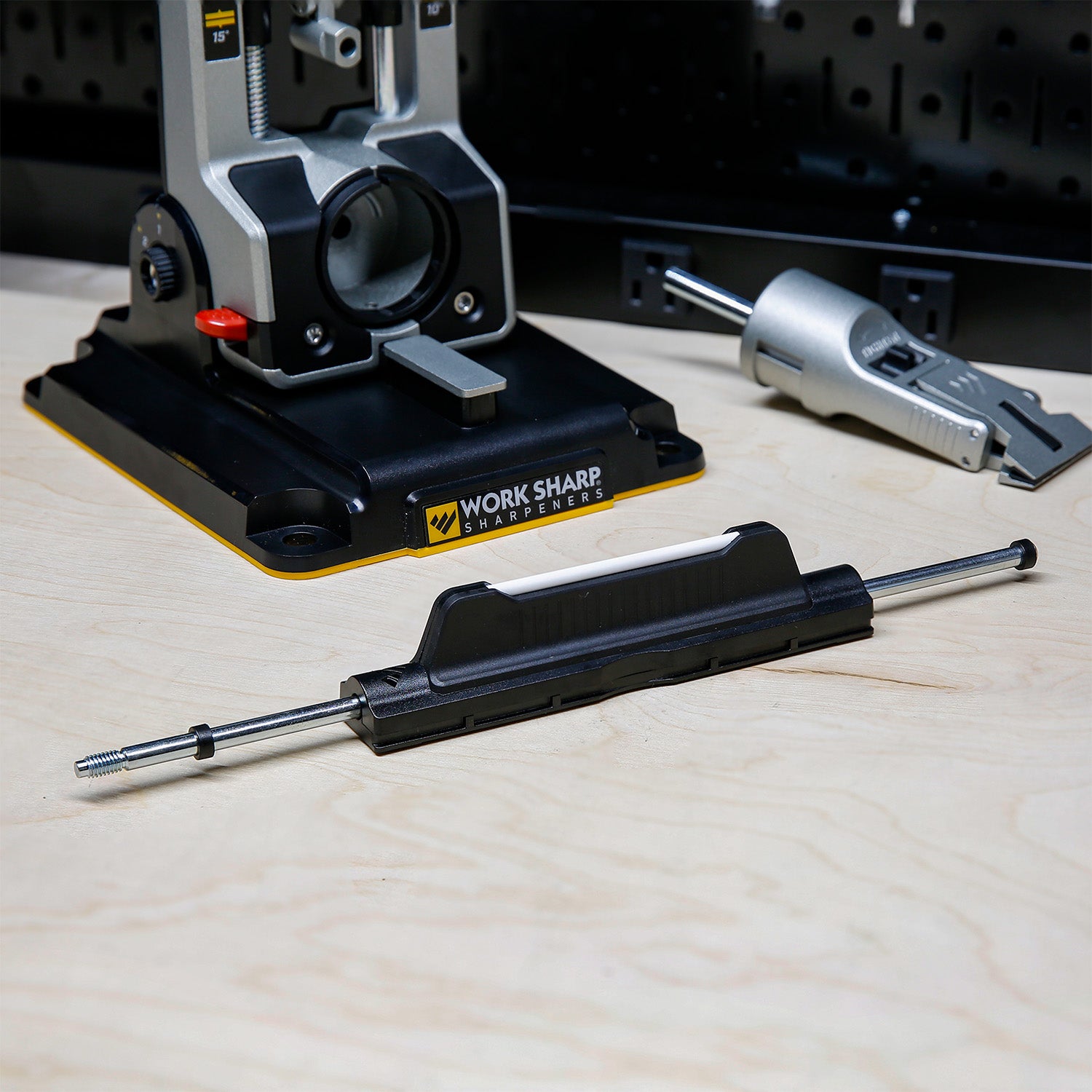 Professional Precision Adjust Abrasive Rod/Handle - Work Sharp Sharpeners